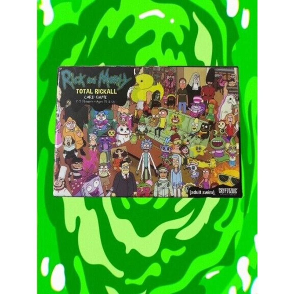 Rick and Morty: Total Rickall, Cooperative Card Game Adult Swim (2016)‎
